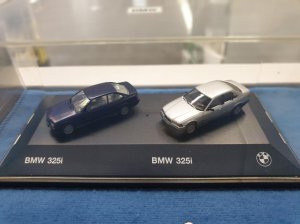 Miniatur M1:87 BMW 325i E36 2er-Set